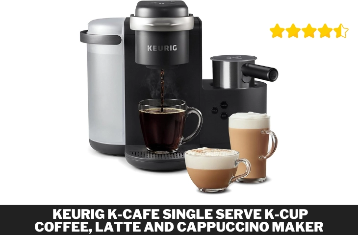 Keurig K Cafe Single Serve K Cup Coffee Latte and Cappuccino Maker 1