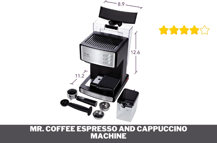 Mr. Coffee Espresso and Cappuccino Machine